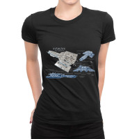 Stargate Daedalus Blueprint Shirt  Daedalus Blueprint Ladies Fitted T-shirt | Artistshot