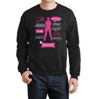 Stargate Sg1  Sam Quotes (pinkwhite Design) Fitted Crewneck Sweatshirt | Artistshot