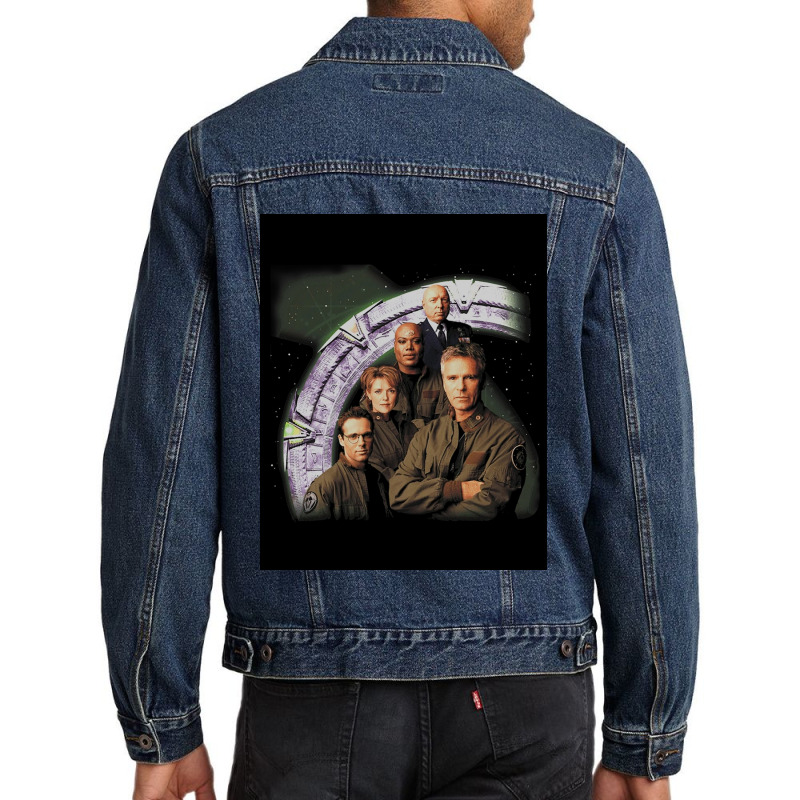 Stargate Sg1 Graphic Men Denim Jacket by cm-arts | Artistshot