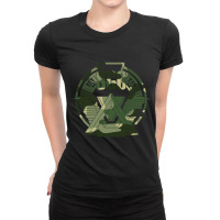 Stargate Sgc Camo Patch, Camo Stargate Sg1 Ladies Fitted T-shirt | Artistshot