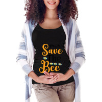 Save The Bees Maternity Scoop Neck T-shirt | Artistshot