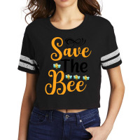 Save The Bees Scorecard Crop Tee | Artistshot