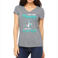 Womens Aerialist Aerial Yoga & Aerial Silks T Shirt Women's V-neck T-shirt | Artistshot