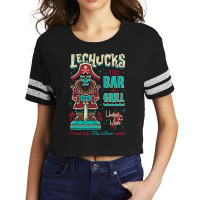 Monkey Island Lechucks Tiki Bar  Monkey Island  Retro Video Game Ghost Scorecard Crop Tee | Artistshot