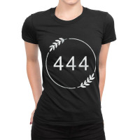 Numerology, Angel Numbers , Angel Number 444, Metaphysical, Synchronic Ladies Fitted T-shirt | Artistshot