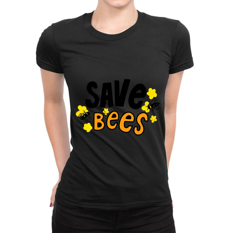 Save The Bees Hoodie, Save The Bees Ladies Fitted T-shirt | Artistshot