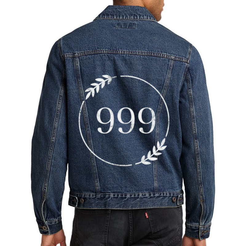 Numerology, Synchronicity, 999 Angel Number Shirt, Metaphysical, Angel Men Denim Jacket by cm-arts | Artistshot