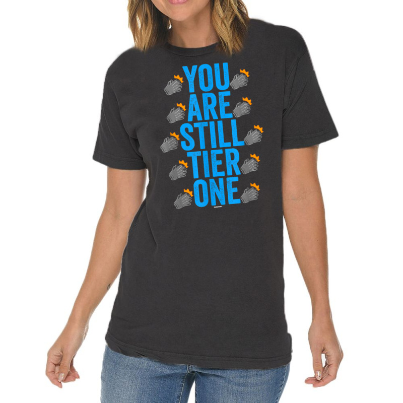 Clapping Gloves Swagazon Associate You Are Still Tier One T Shirt Vintage T-shirt | Artistshot