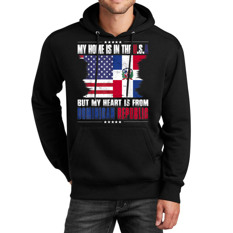 American Grown Dominican American From Dominican Republic Unisex Hoodie by JamieZilverberg | Artistshot