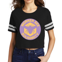 Worker Bee Solidarity Scorecard Crop Tee | Artistshot