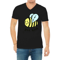 Bee Kind V-neck Tee | Artistshot