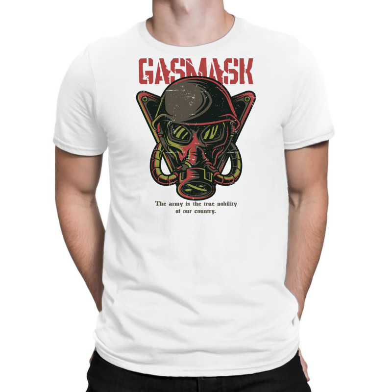 Gas Mask Soldier T-shirt | Artistshot