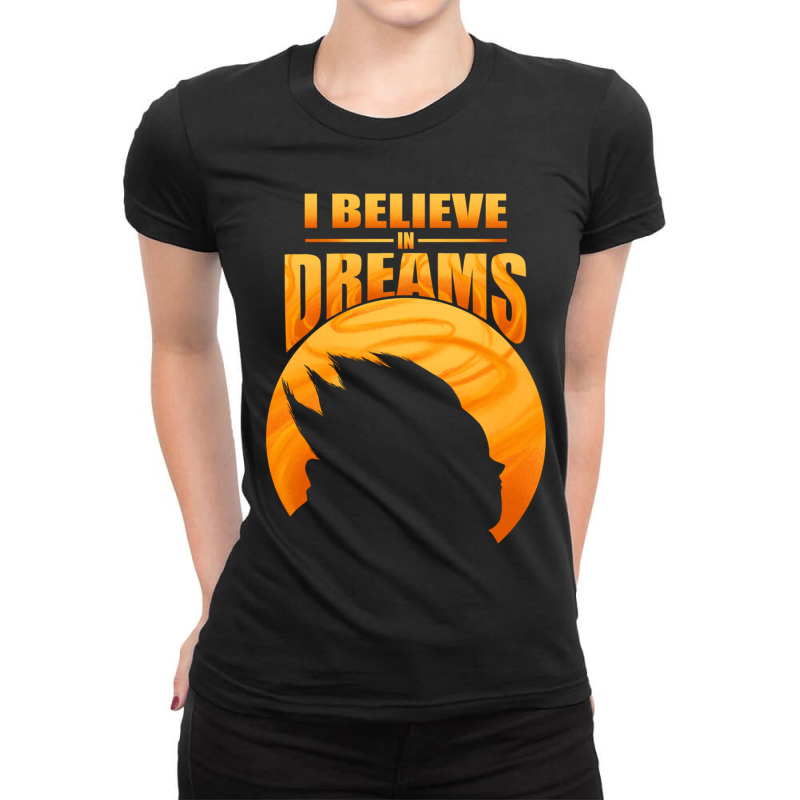 I Believe In Dreams Ladies Fitted T-Shirt by TERESALIRES | Artistshot