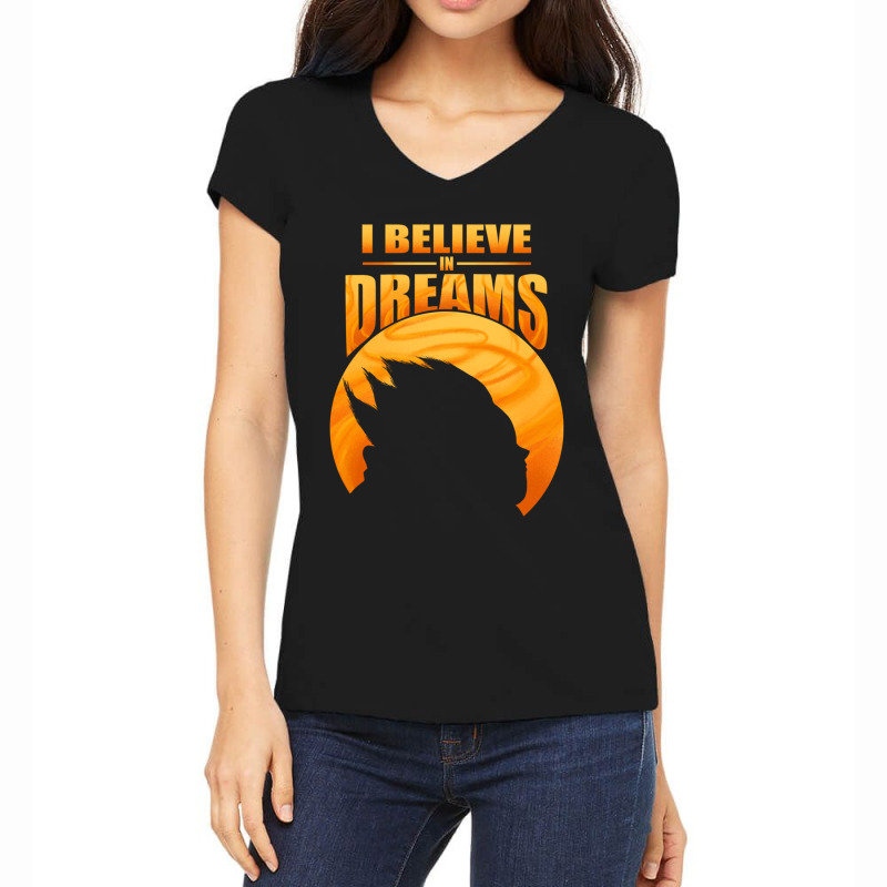 I Believe In Dreams Women's V-Neck T-Shirt by TERESALIRES | Artistshot