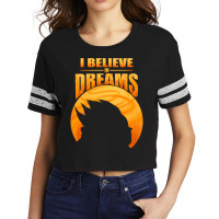 I Believe In Dreams Scorecard Crop Tee | Artistshot