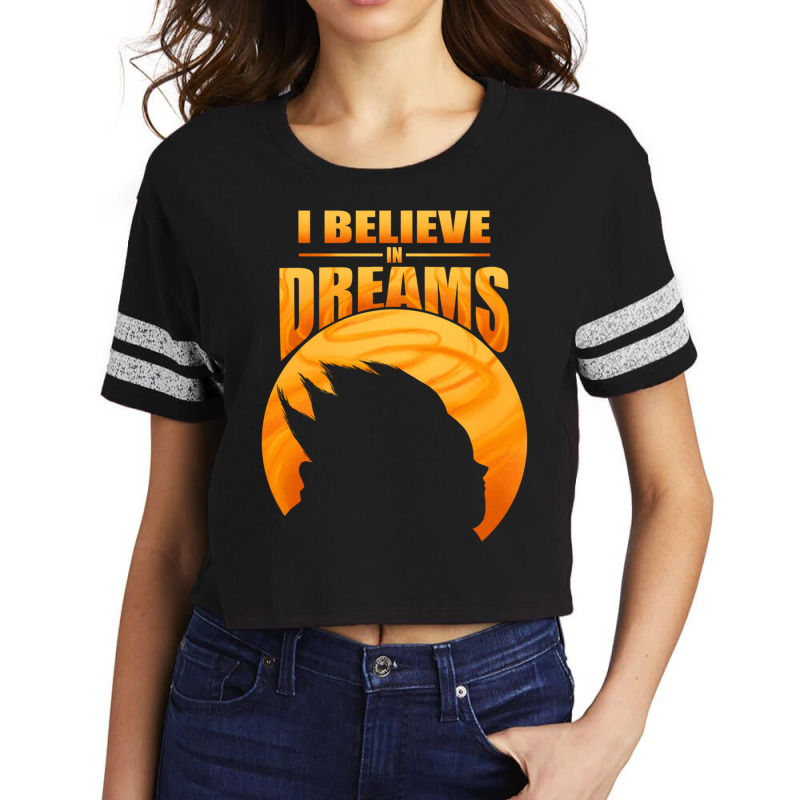 I Believe In Dreams Scorecard Crop Tee by TERESALIRES | Artistshot