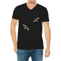 Bees V-neck Tee | Artistshot