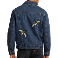 Bees Men Denim Jacket | Artistshot