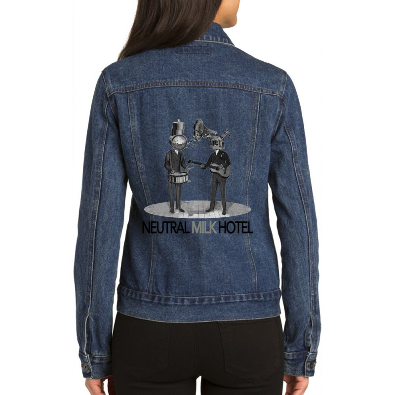 Neutral Milk Hotel  938 Ladies Denim Jacket by STEVERAMER | Artistshot