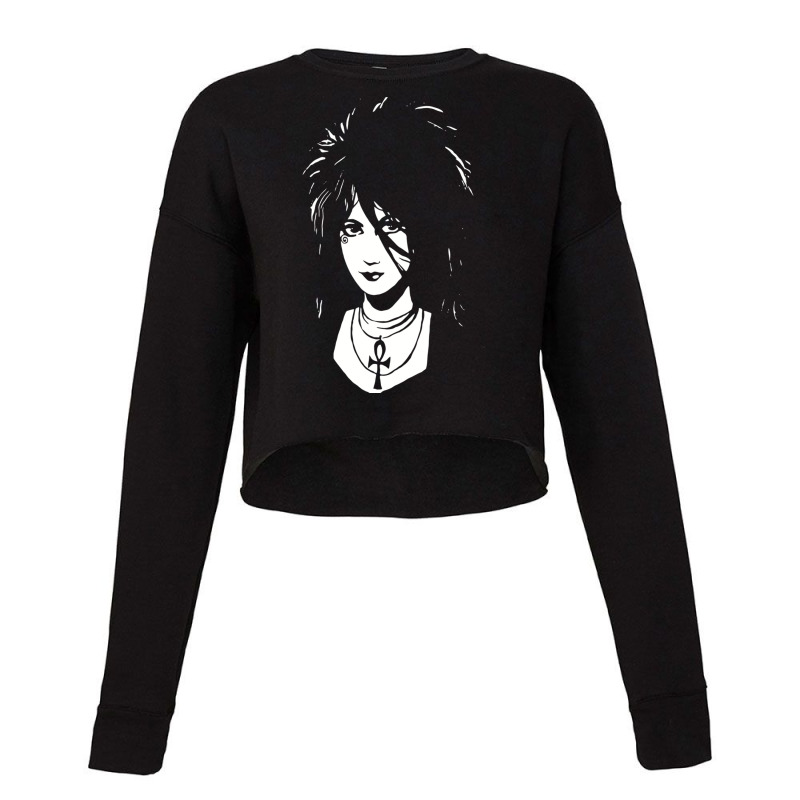 Sandman Death  Vintage Neil Gaiman Tribute Cropped Sweater by TERESALIRES | Artistshot