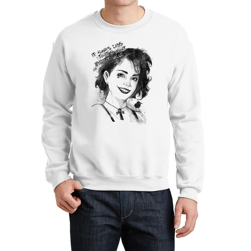 Dead Smile Crewneck Sweatshirt by STEVERAMER | Artistshot