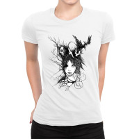 Death Ladies Fitted T-shirt | Artistshot