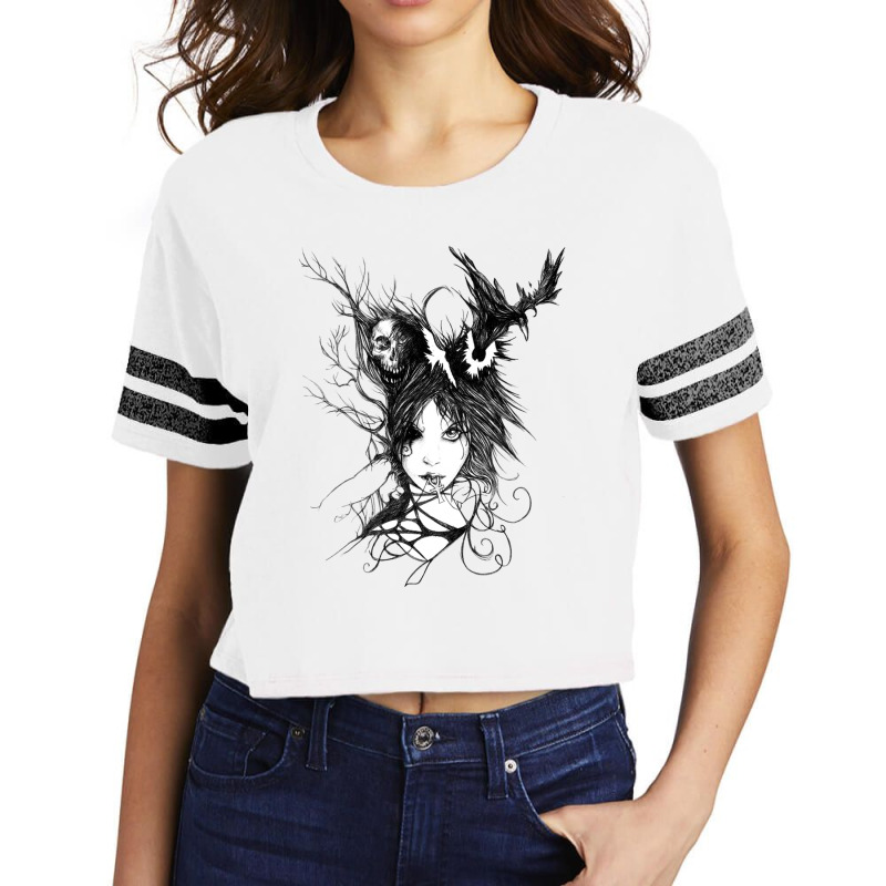 Death Scorecard Crop Tee by STEVERAMER | Artistshot