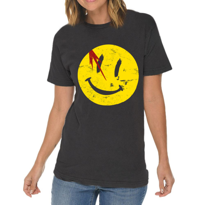 Watchmen Symbol Smile Vintage Vintage T-Shirt by TERESALIRES | Artistshot