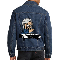 Jeff Gratenuts  And Co Men Denim Jacket | Artistshot