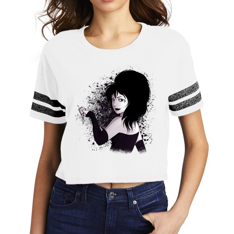 Lady Death Of The Endless Relaxed Fit Scorecard Crop Tee by STEVERAMER | Artistshot