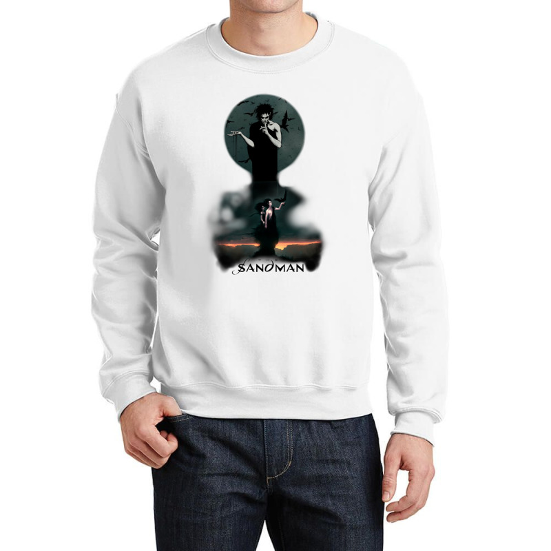 The Sandman And Death Vertigo Crewneck Sweatshirt by STEVERAMER | Artistshot