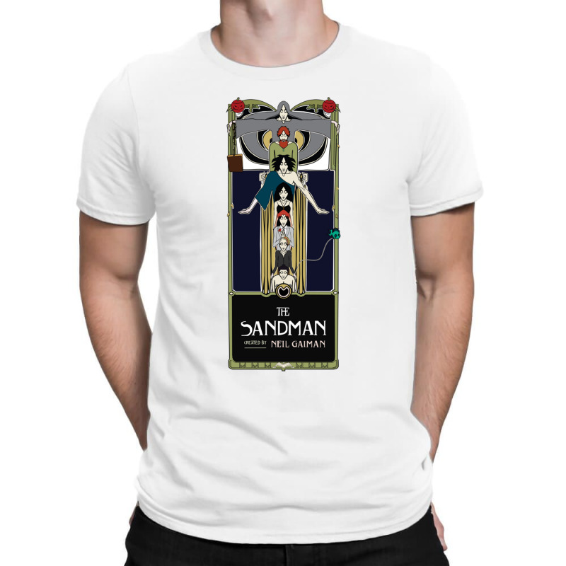 The Sandman Homage, Art Nouveau Glasgow School Style T-Shirt by STEVERAMER | Artistshot