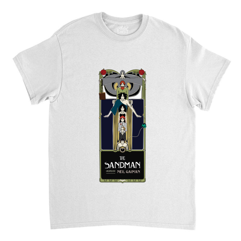 The Sandman Homage, Art Nouveau Glasgow School Style Classic T-shirt by STEVERAMER | Artistshot