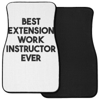 Best Extension Work Instructor Ever Tank Top Front Car Mat | Artistshot