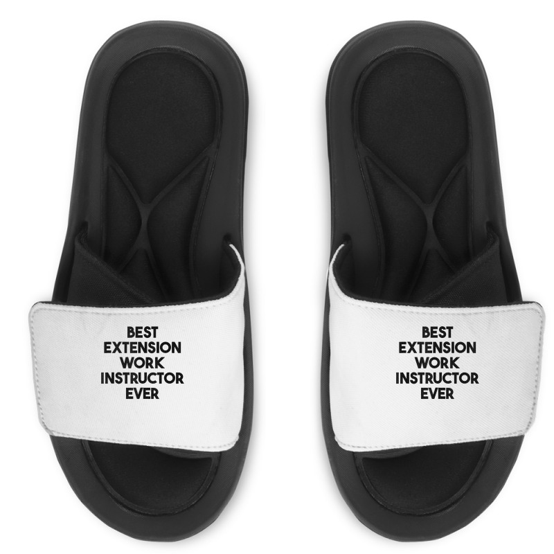 Best Extension Work Instructor Ever Tank Top Slide Sandal by cm-arts | Artistshot