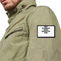 Best Extension Work Instructor Ever Tank Top Rectangle Patch | Artistshot