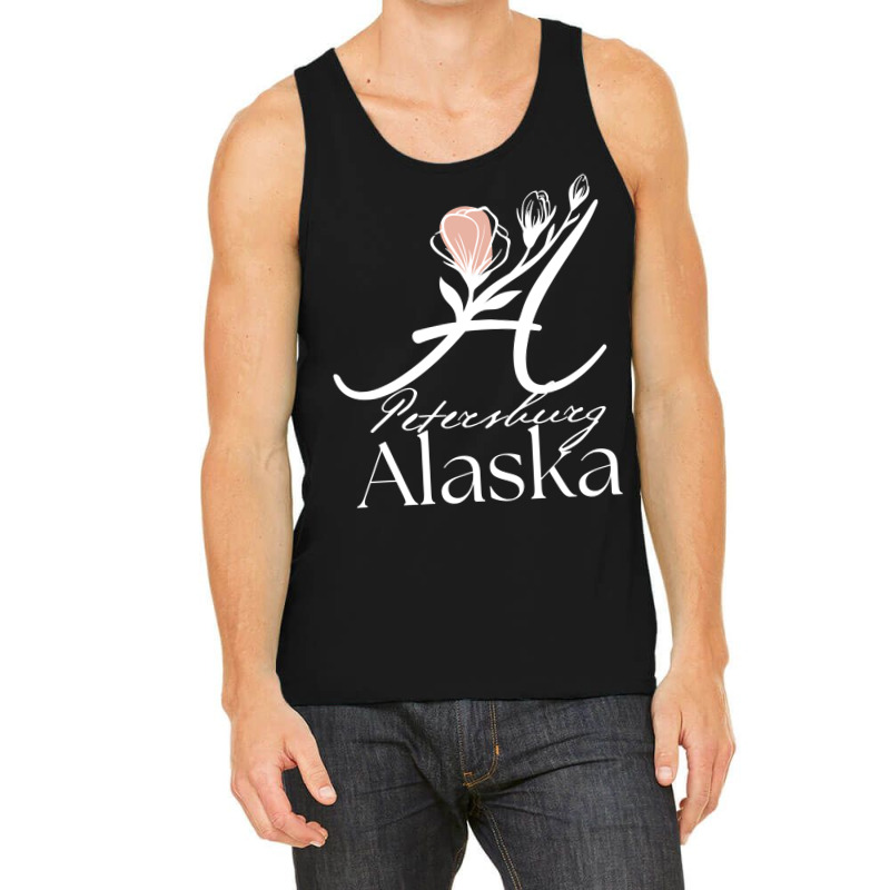 Proud Lady Petersburg Alaska Women Rose Home Sweet Home Long Sleeve T Tank Top by tamkyfashions | Artistshot