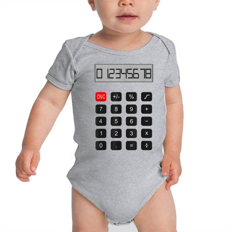 Calculator Halloween Costume Pretend I'm A Calculator T Shirt Baby Bodysuit by darelychilcoat1989 | Artistshot