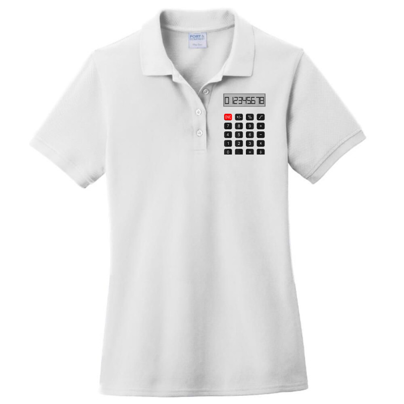 Calculator Halloween Costume Pretend I'm A Calculator T Shirt Ladies Polo Shirt by darelychilcoat1989 | Artistshot