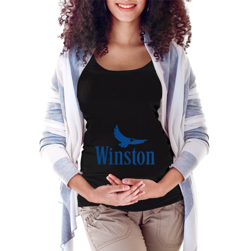 Winston Maternity Scoop Neck T-shirt by cm-arts | Artistshot