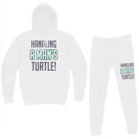 Handling A Mans Turtle! Hoodie & Jogger Set | Artistshot