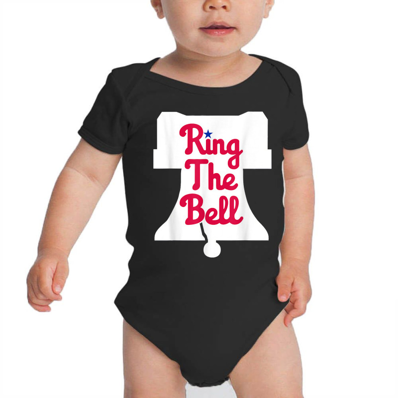 Vintage Philly Ring The Bell Philadelphia Baseball Christmas T Shirt Baby Bodysuit | Artistshot