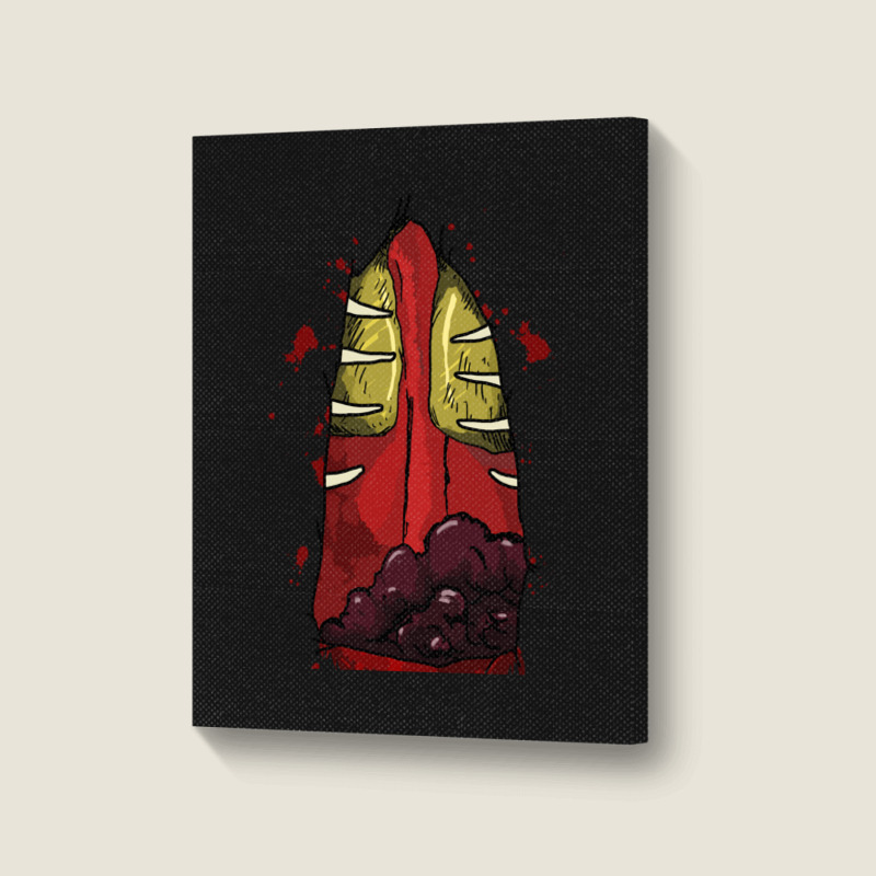 Headcrab Zombie Portrait Canvas Print | Artistshot