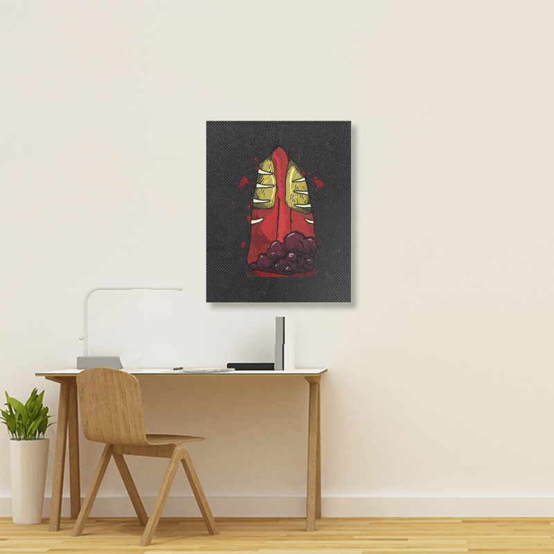 Headcrab Zombie Portrait Canvas Print | Artistshot