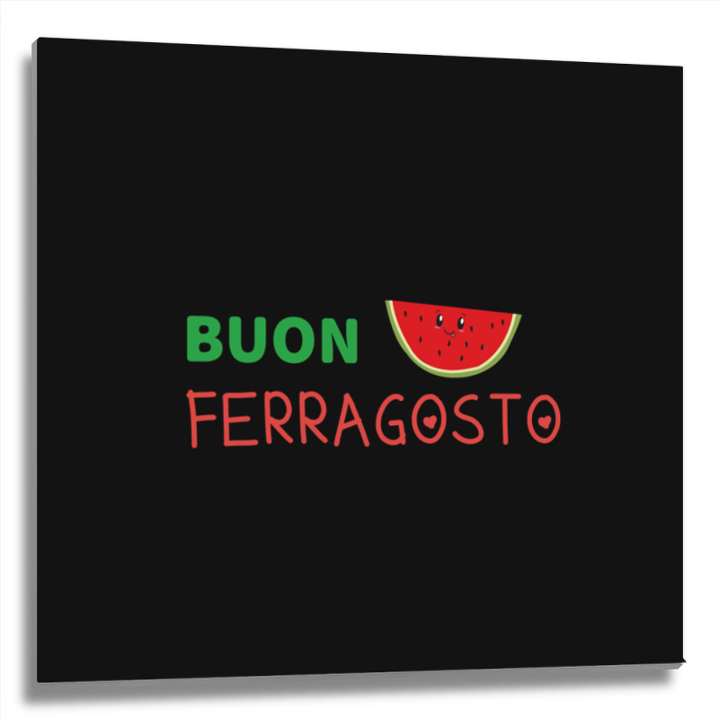 Ferragosto Metal Print Square | Artistshot