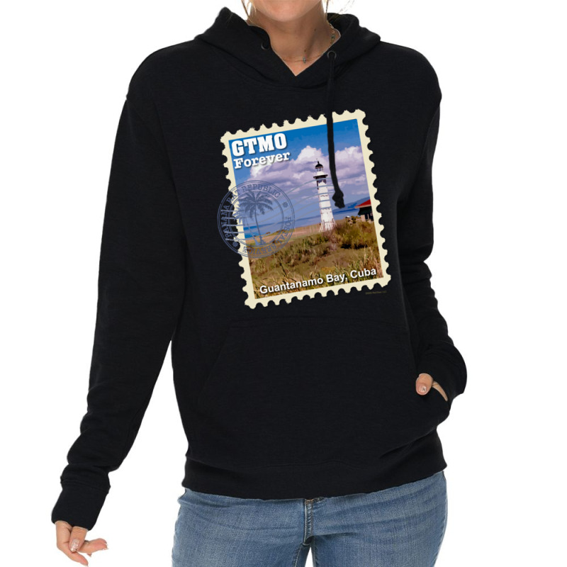 Gtmo Forever Stamp Lightweight Hoodie | Artistshot