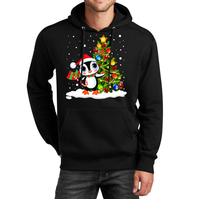 Noel Merry Christmas Lovely Penguin Pullover Hoodie Unisex Hoodie | Artistshot