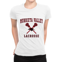 Murrieta Valley High School Nighthawks Lacrosse Pullover Hoodie Ladies Fitted T-shirt | Artistshot