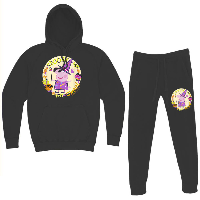 Peppa Pig Halloween Spooky Sweet T Shirt Hoodie & Jogger Set | Artistshot