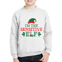 Family Matching Group Christmas Funny I'm The Sensitive Elf Tank Top Youth Sweatshirt | Artistshot